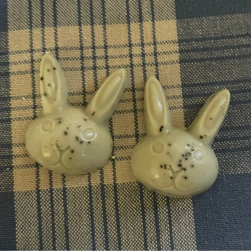 New Organic White Chocolate Easter Bunny Caramel Cadbury Egg Mini Soaps - VBG